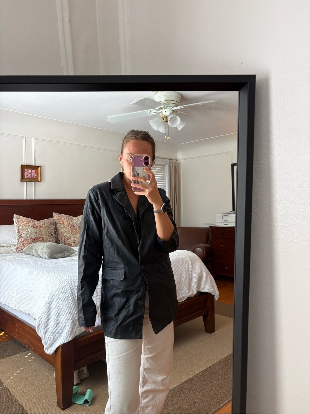 DISSH Black Single-Breasted Women's Blazer Jacket - size 4